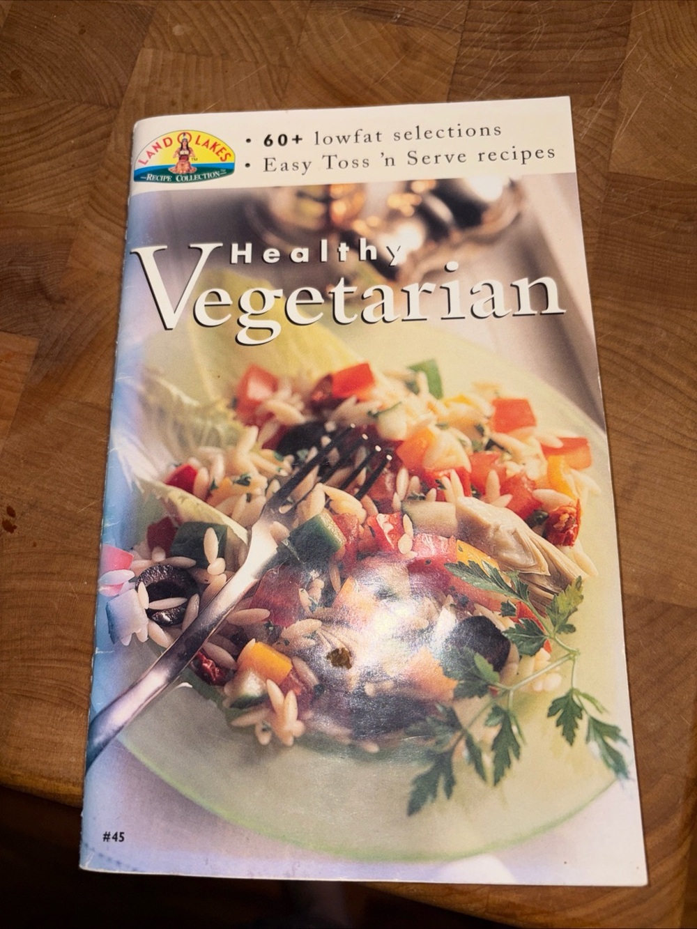 Healthy Vegetarian Cookbook - low fat recipes by Land O Lakes